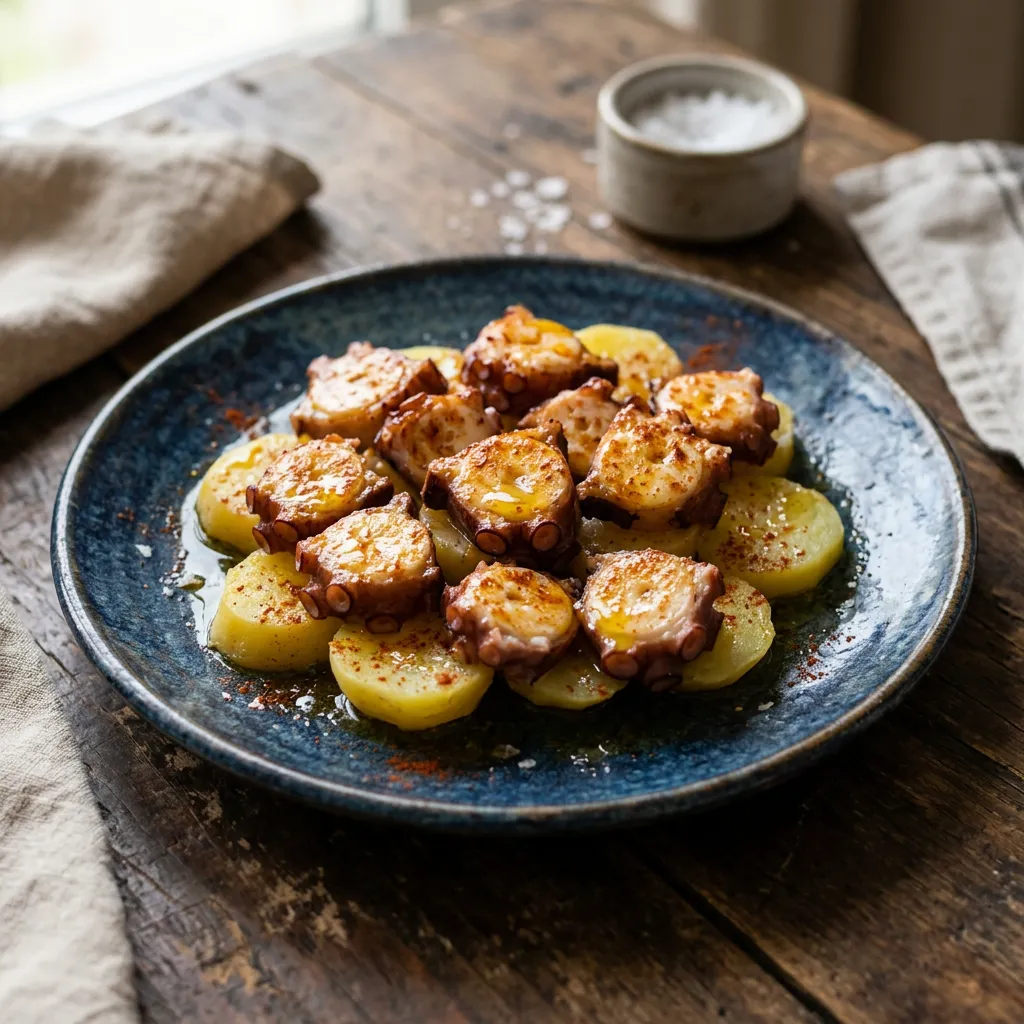 Pulpo Gallego: A Galician-Style Octopus Tapa