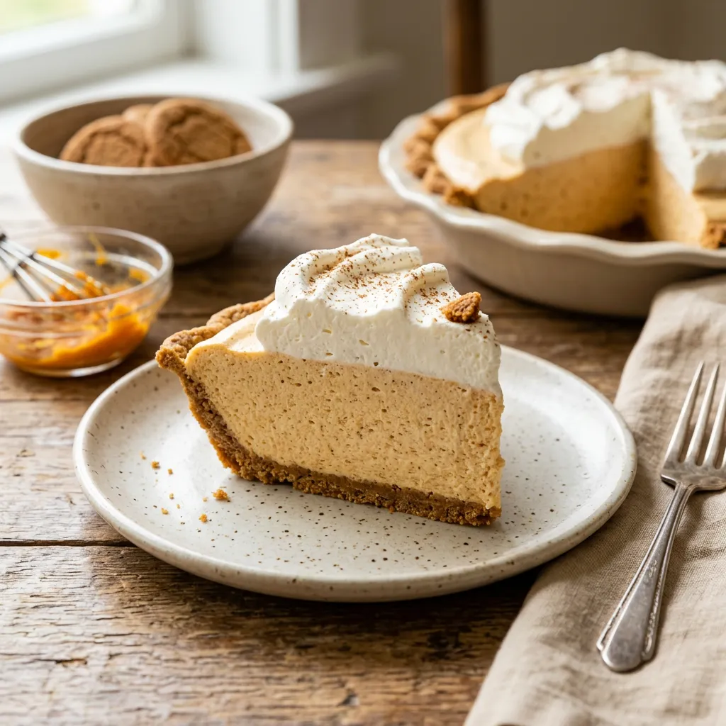 Pumpkin Chiffon Pie