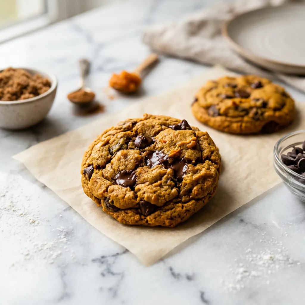 Pumpkin Chocolate Chip Cookies Recipe