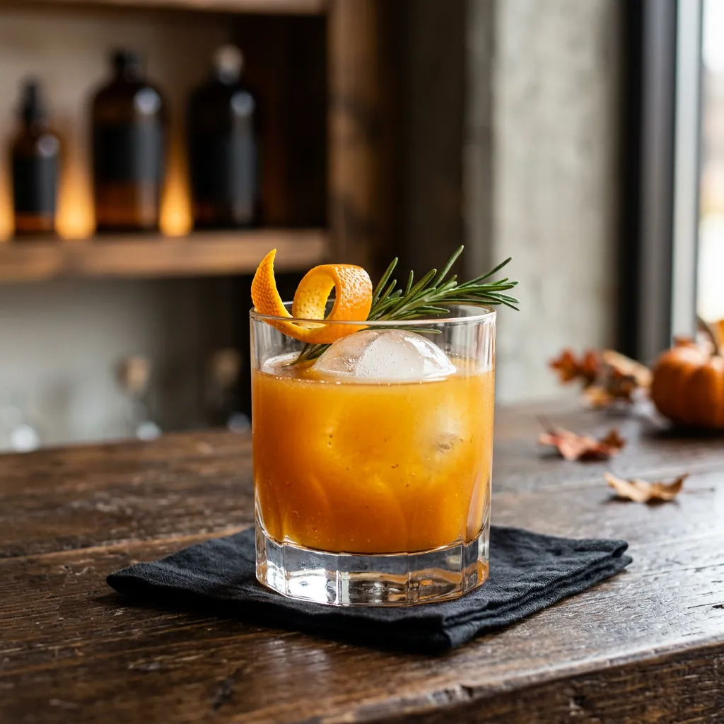Pumpkin Old-Fashioned
