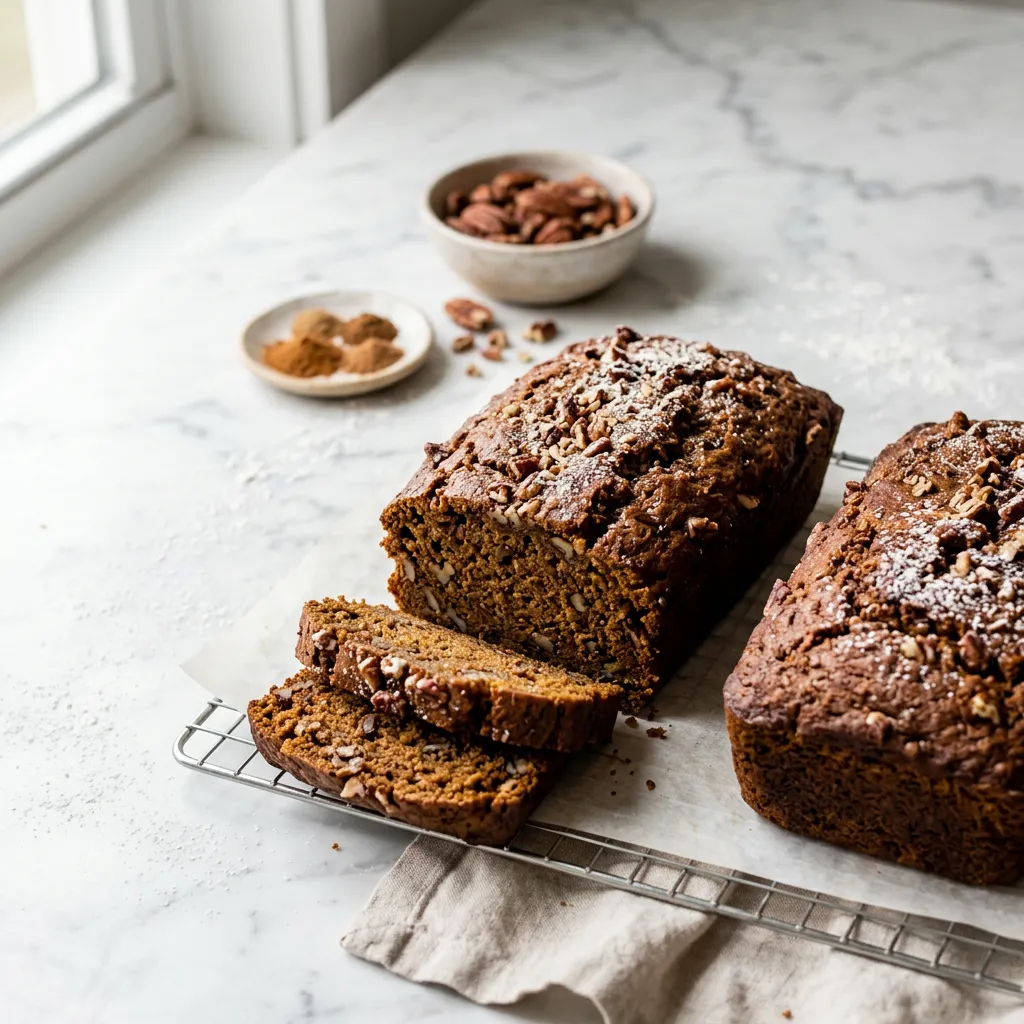 Pumpkin Pecan Bread