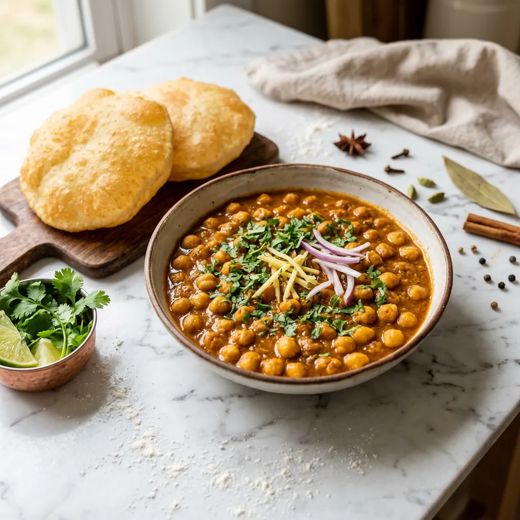 Punjabi-Style Chole Chickpea Curry