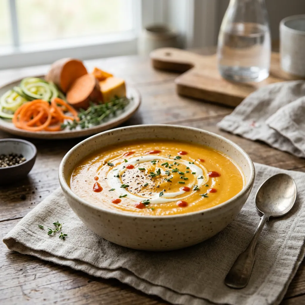 Pureed Vegetable Soup