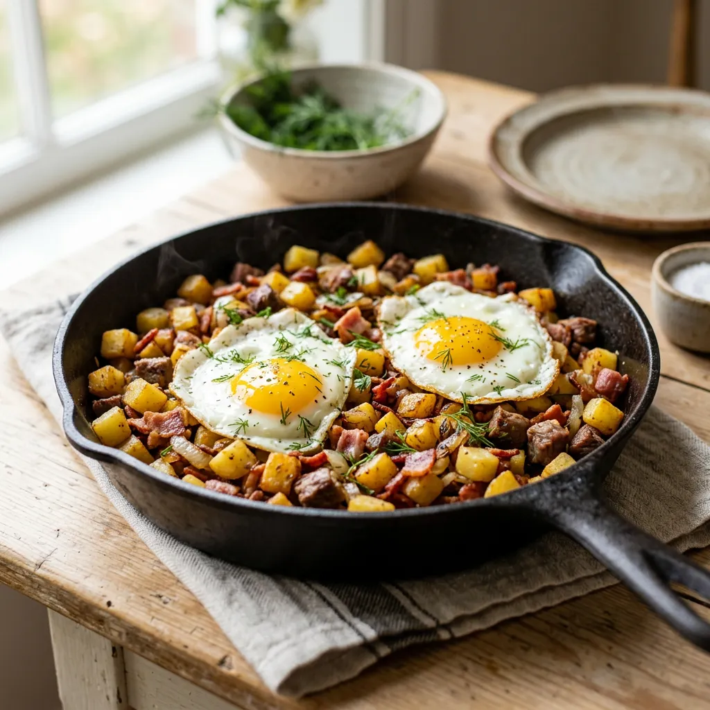 Pytt i Panna Swedish Hash
