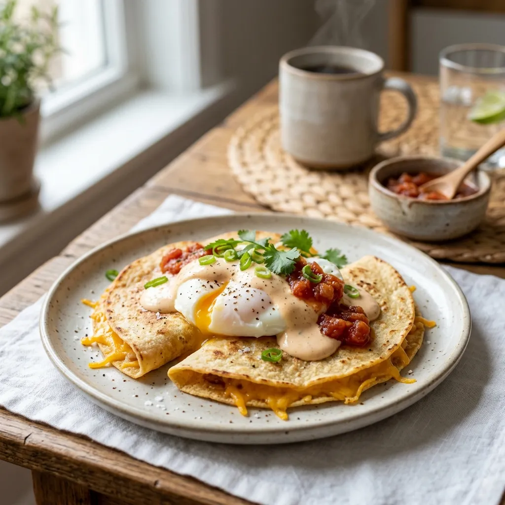 Quesadillas Benedict