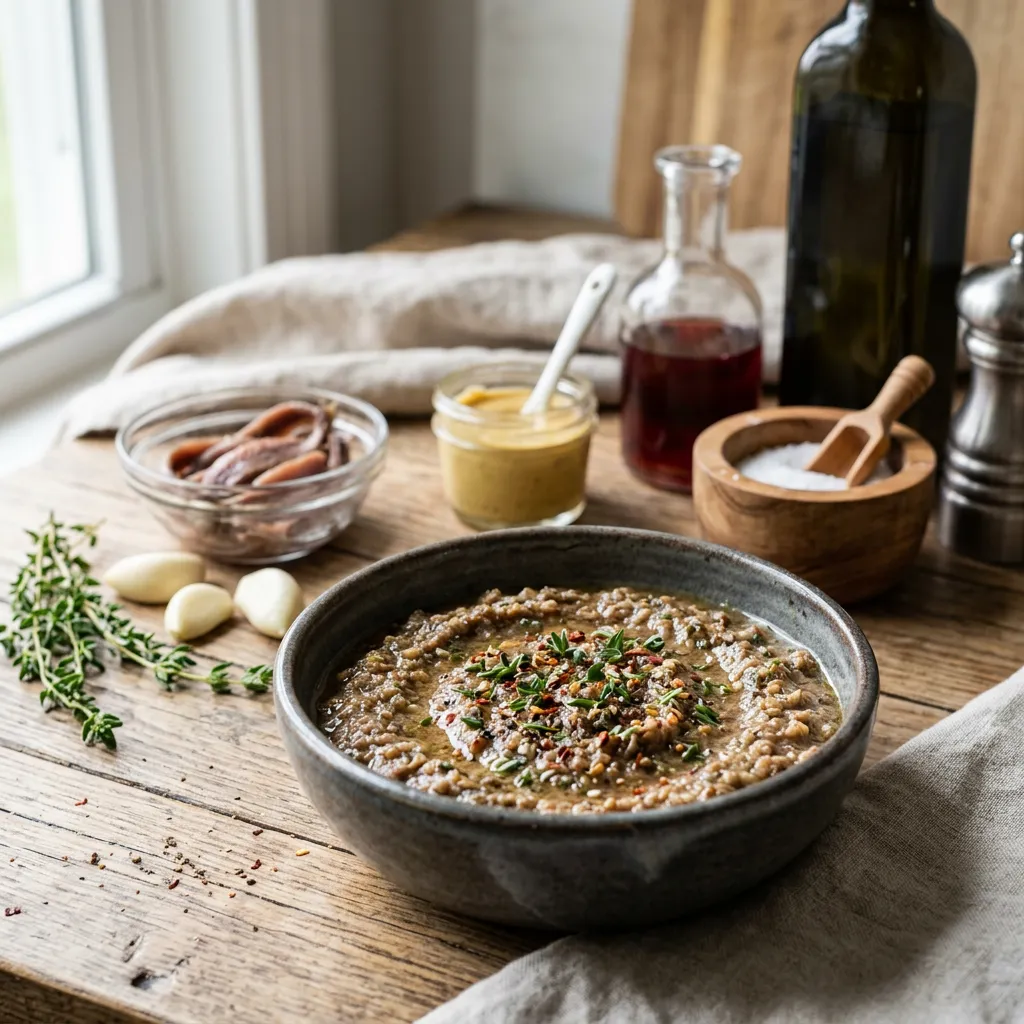 Quick and Easy Anchovy Sauce