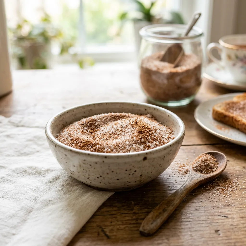Quick and Easy Cinnamon Sugar