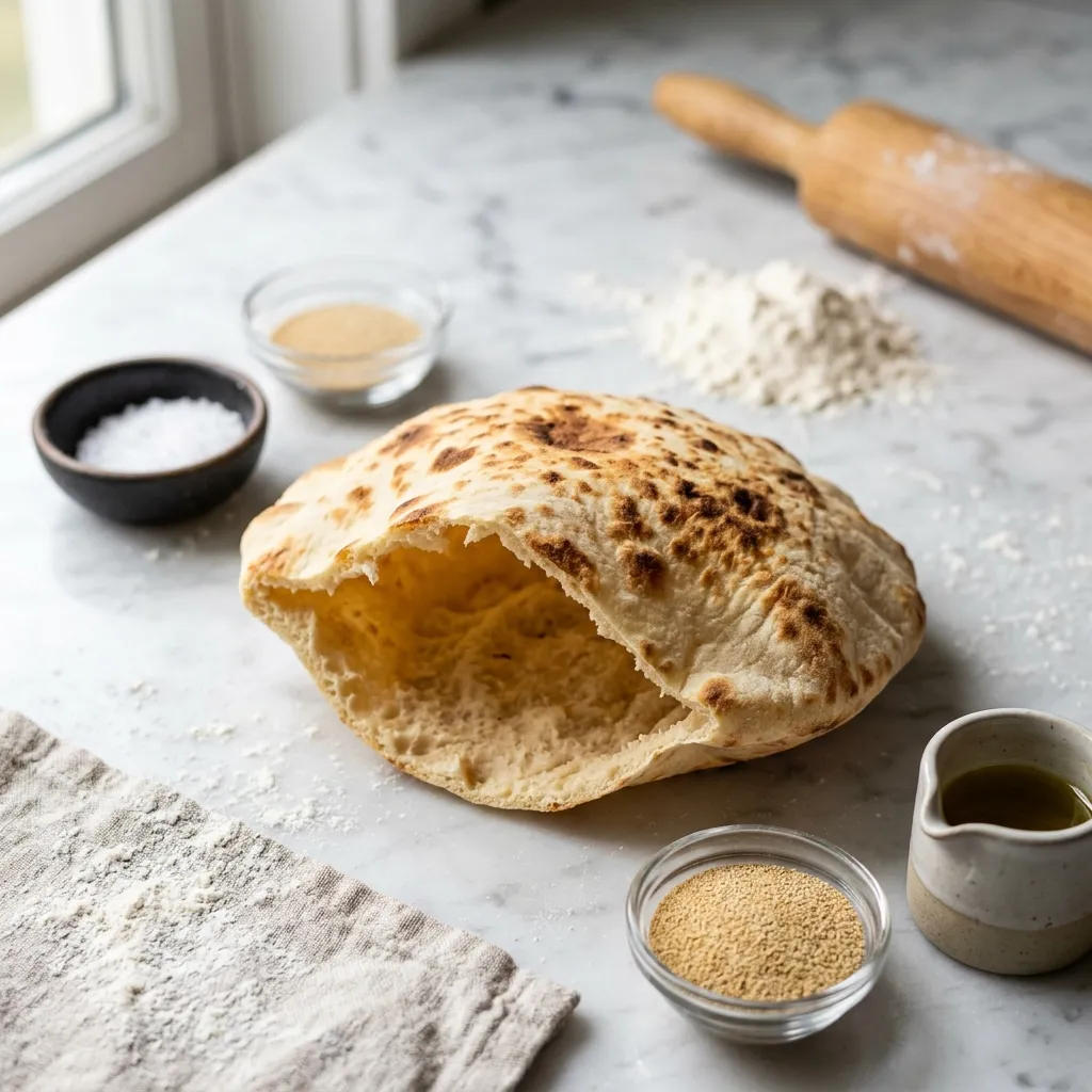 Quick and Easy Homemade Pita Bread