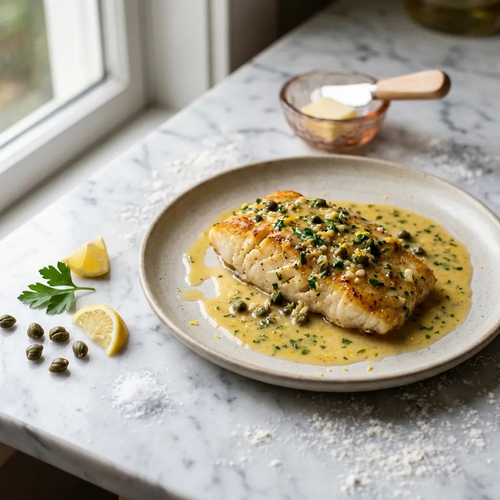 Quick and Easy Lemon Caper Sauce Recipe