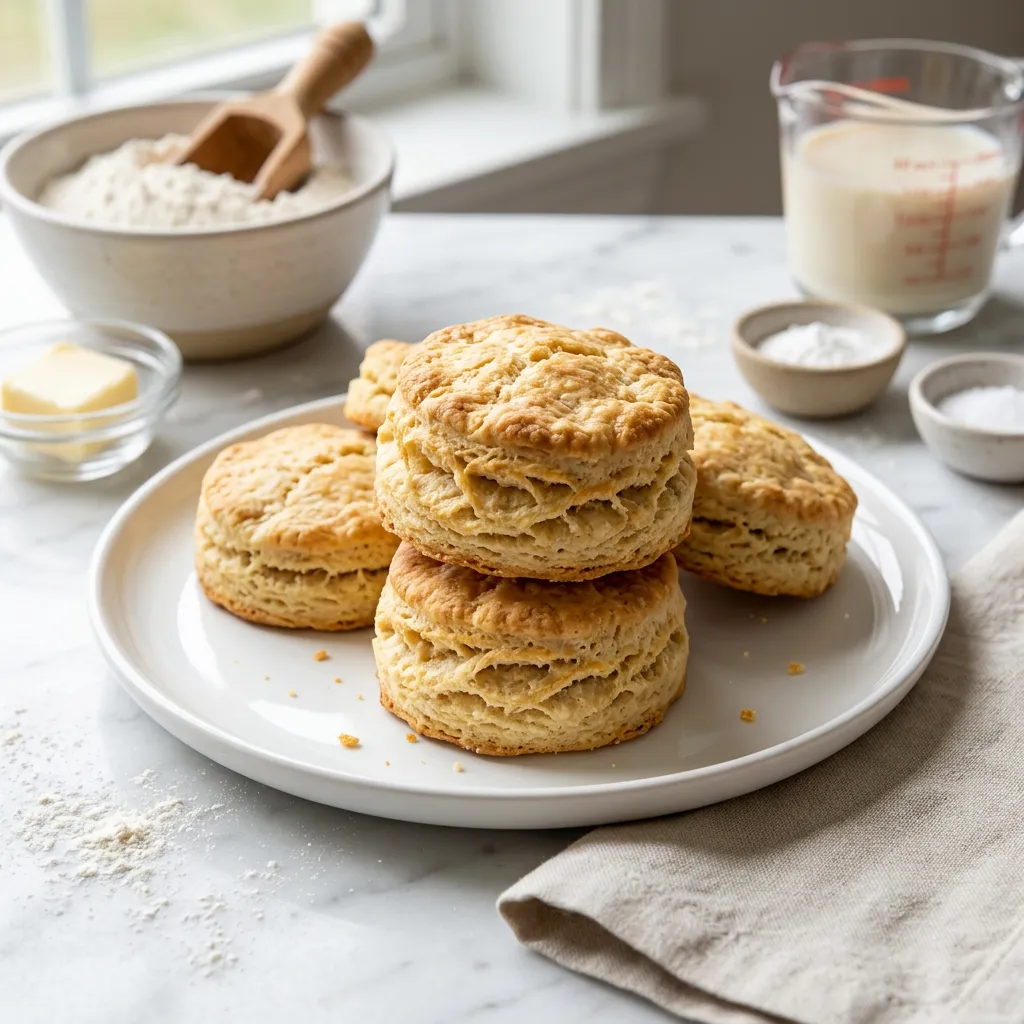 Quick and Easy Vegan Biscuits