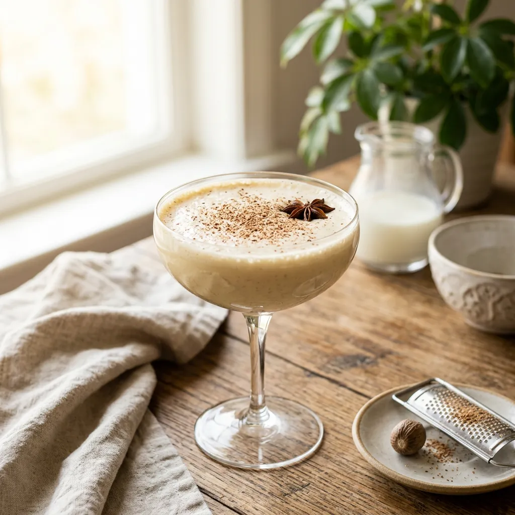 Quick Brandy Eggnog