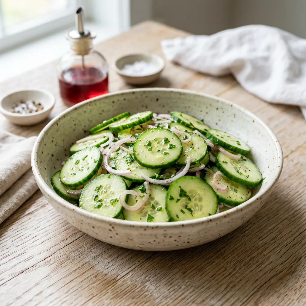 Quick Cucumber Salad Recipe