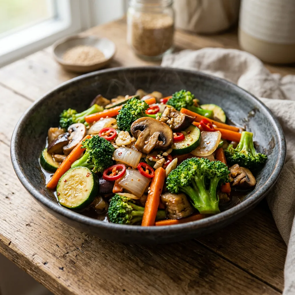 Quick & Easy Thai Vegetable Stir-Fry