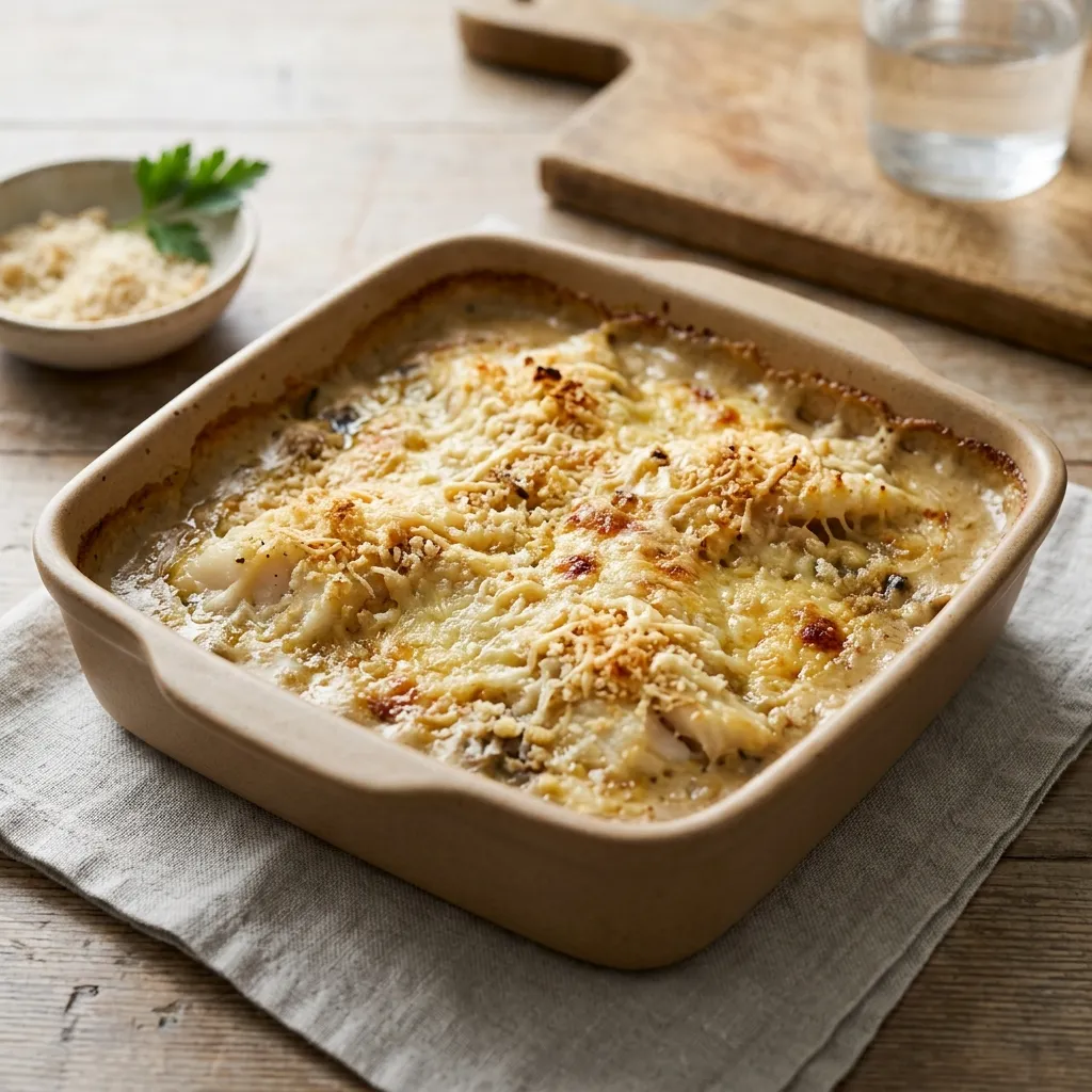 Quick Fish au Gratin