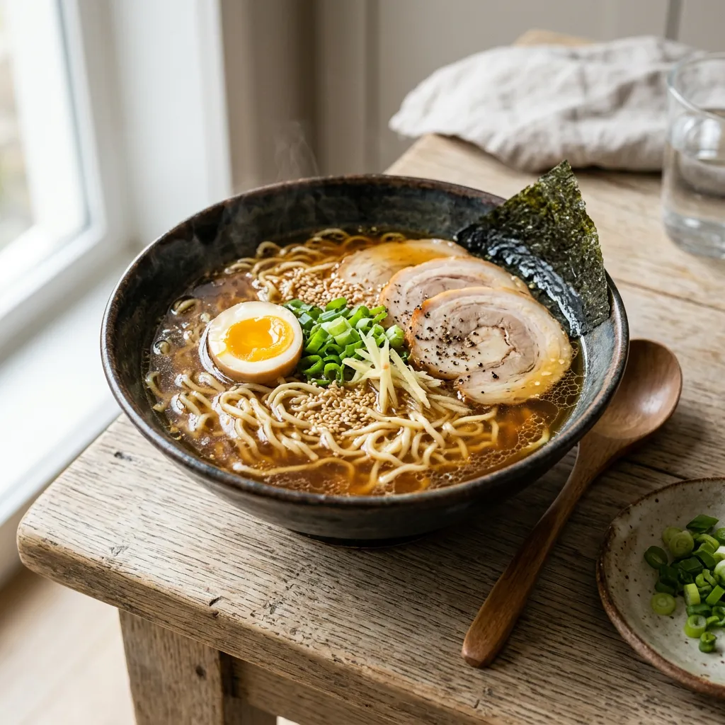 Quick Shoyu Ramen