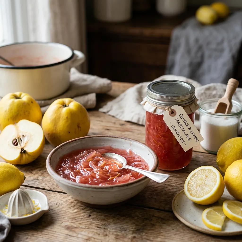 Quince Marmalade Recipe