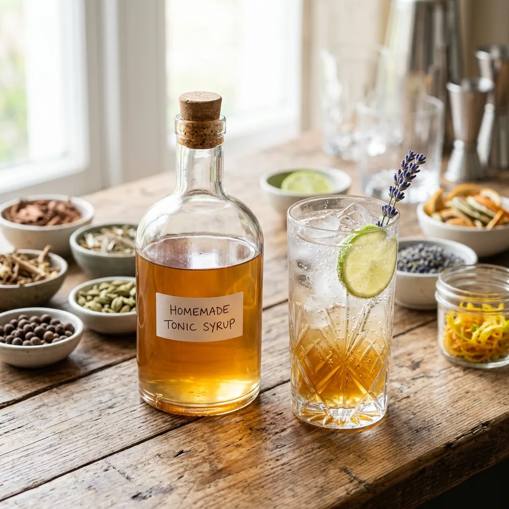 Quinine-Free Tonic Syrup