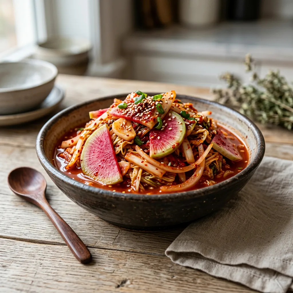 Radish Kimchi Recipe