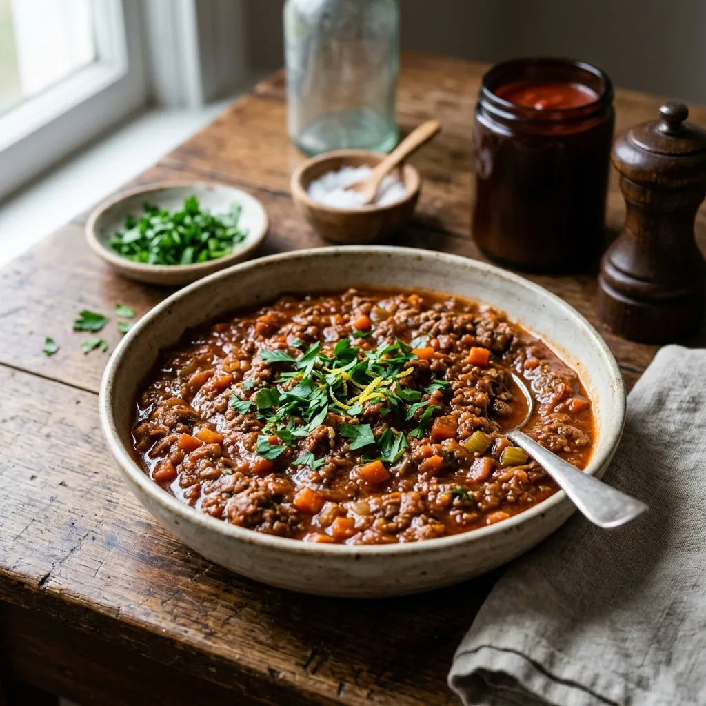 Ragù di Carne (Tuscan-Style Meat Sauce)