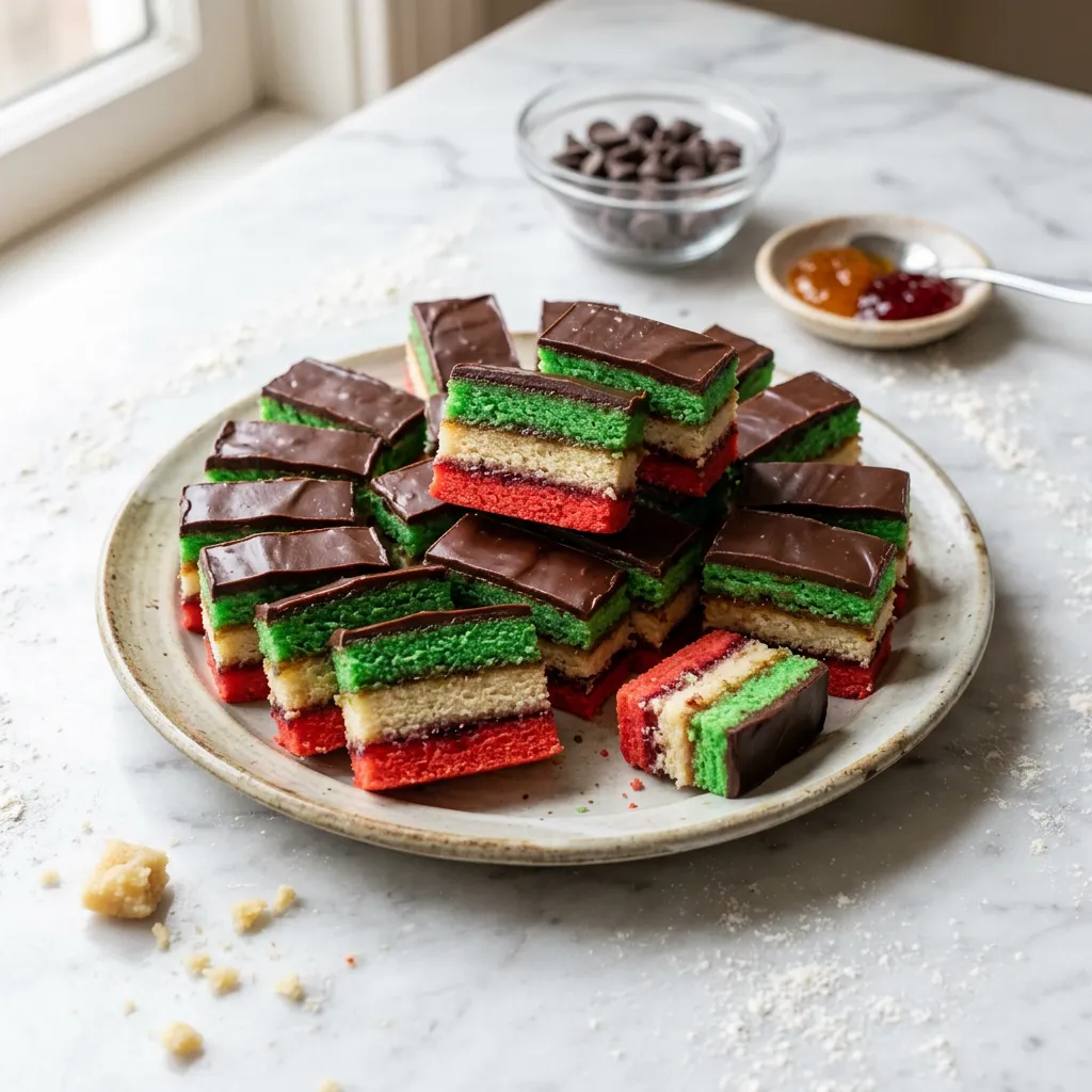 Rainbow Cookies Recipe