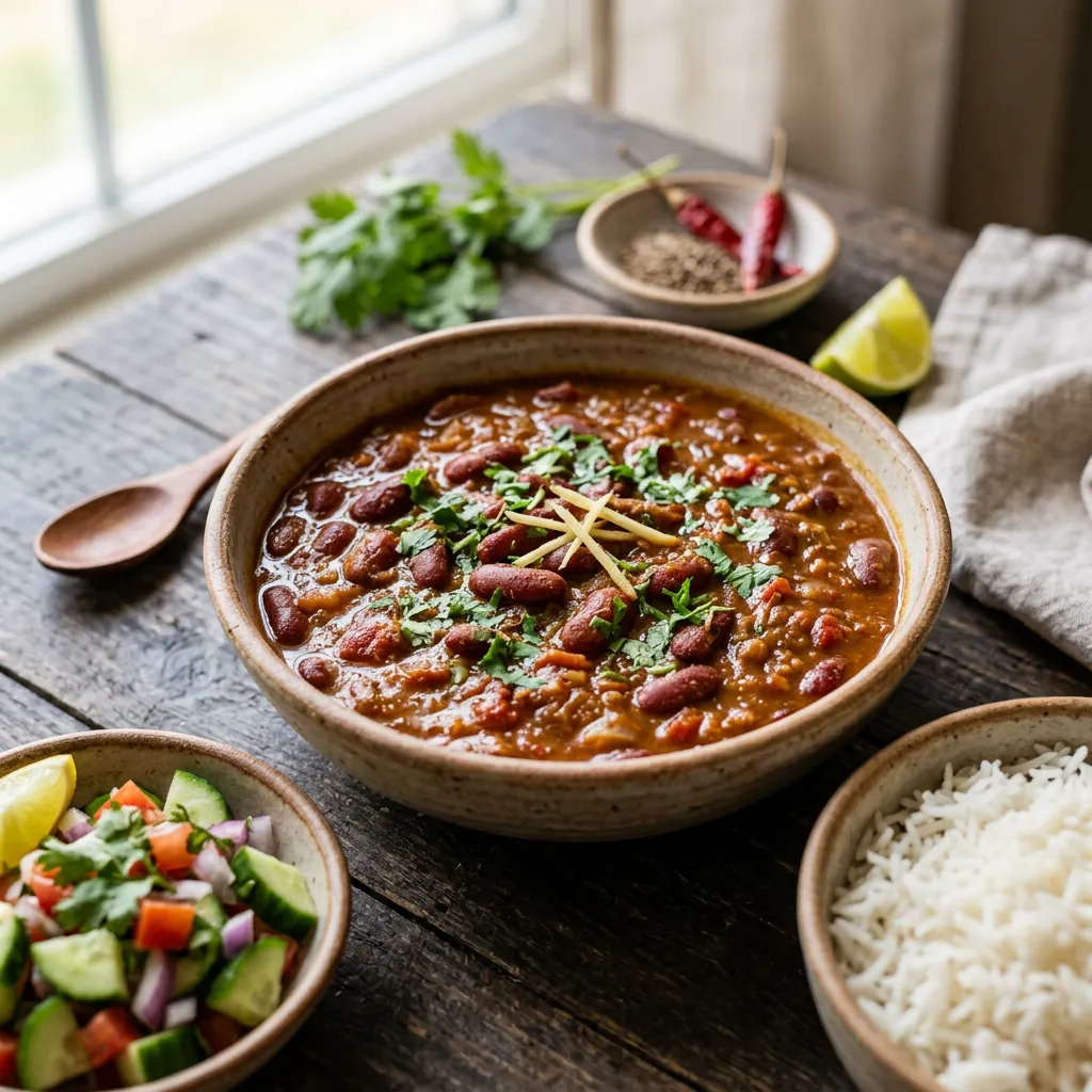 Rajma Dal: Red Kidney Bean Curry