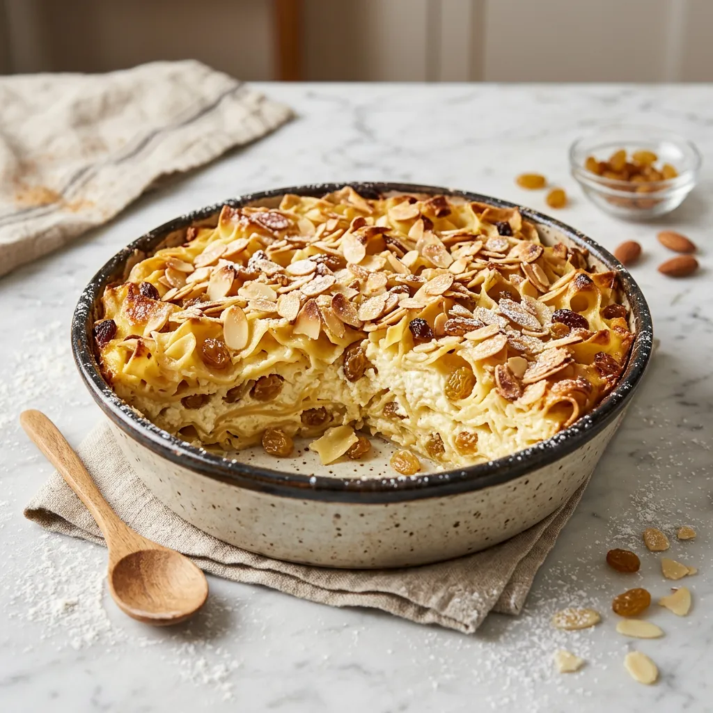 Rakott Teszta (Hungarian Baked Dessert Noodles)