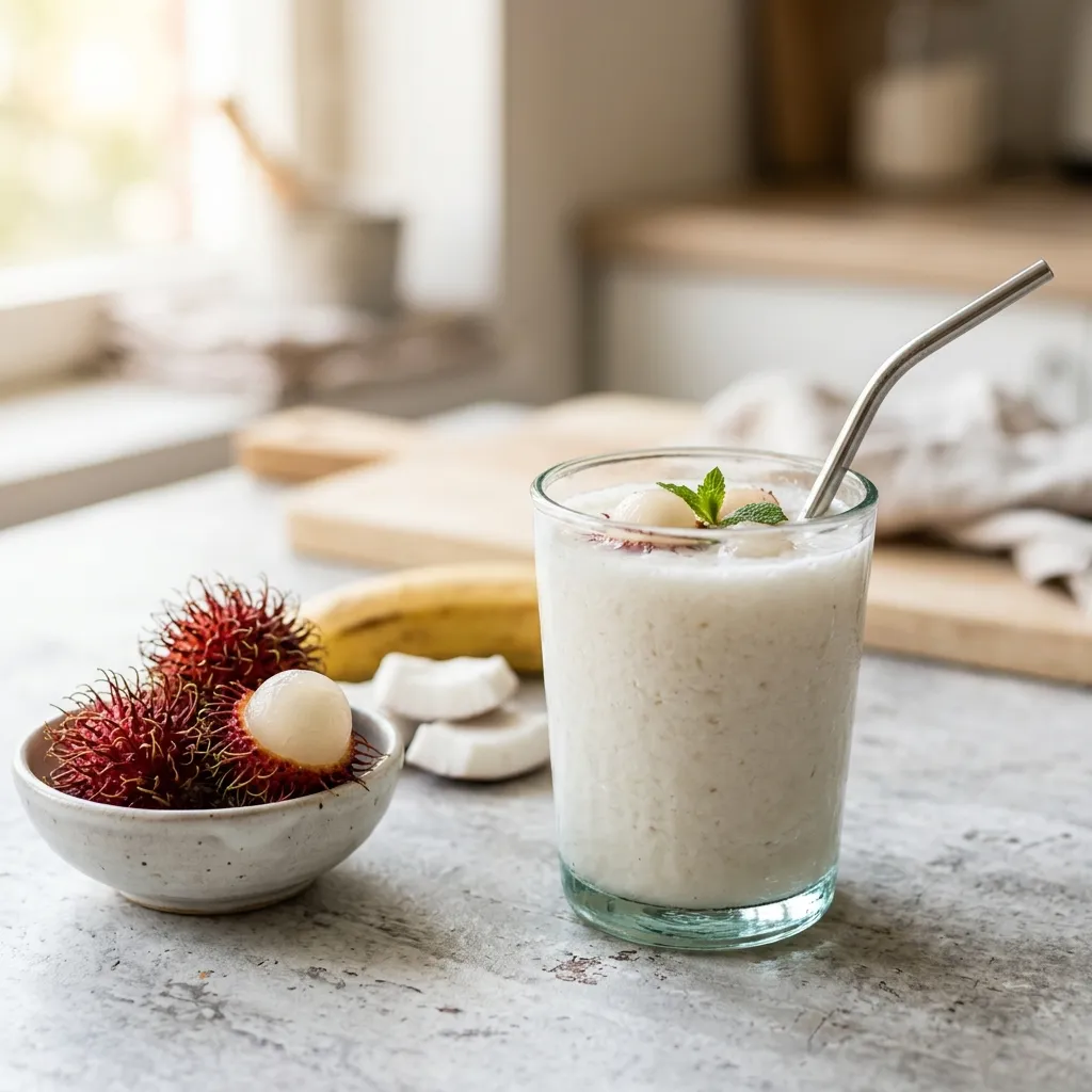 Rambutan Fruit Smoothie