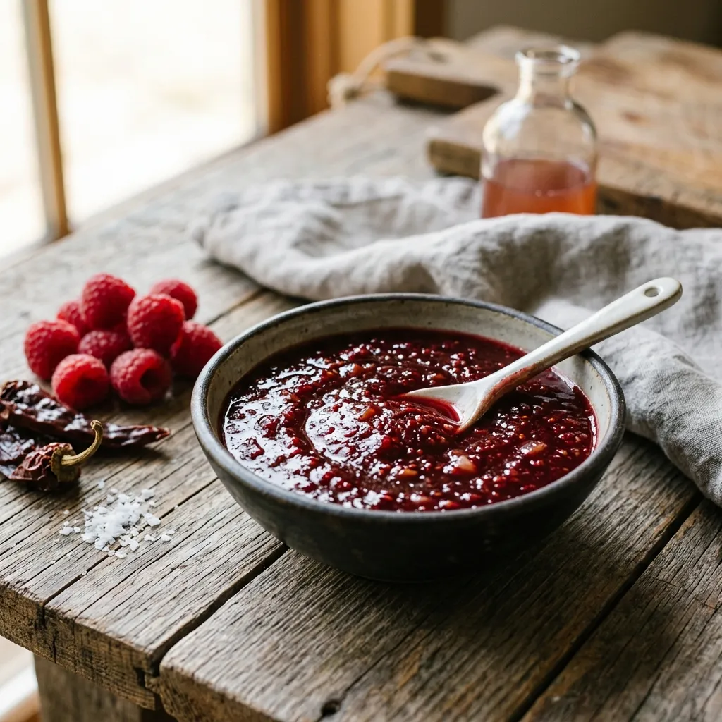Raspberry Chipotle Sauce