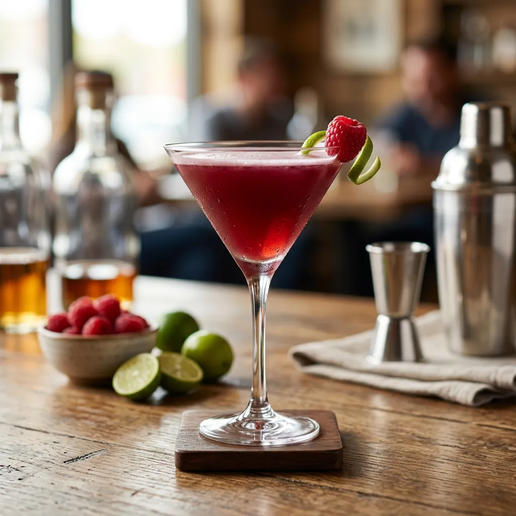 Raspberry Gimlet Shooter