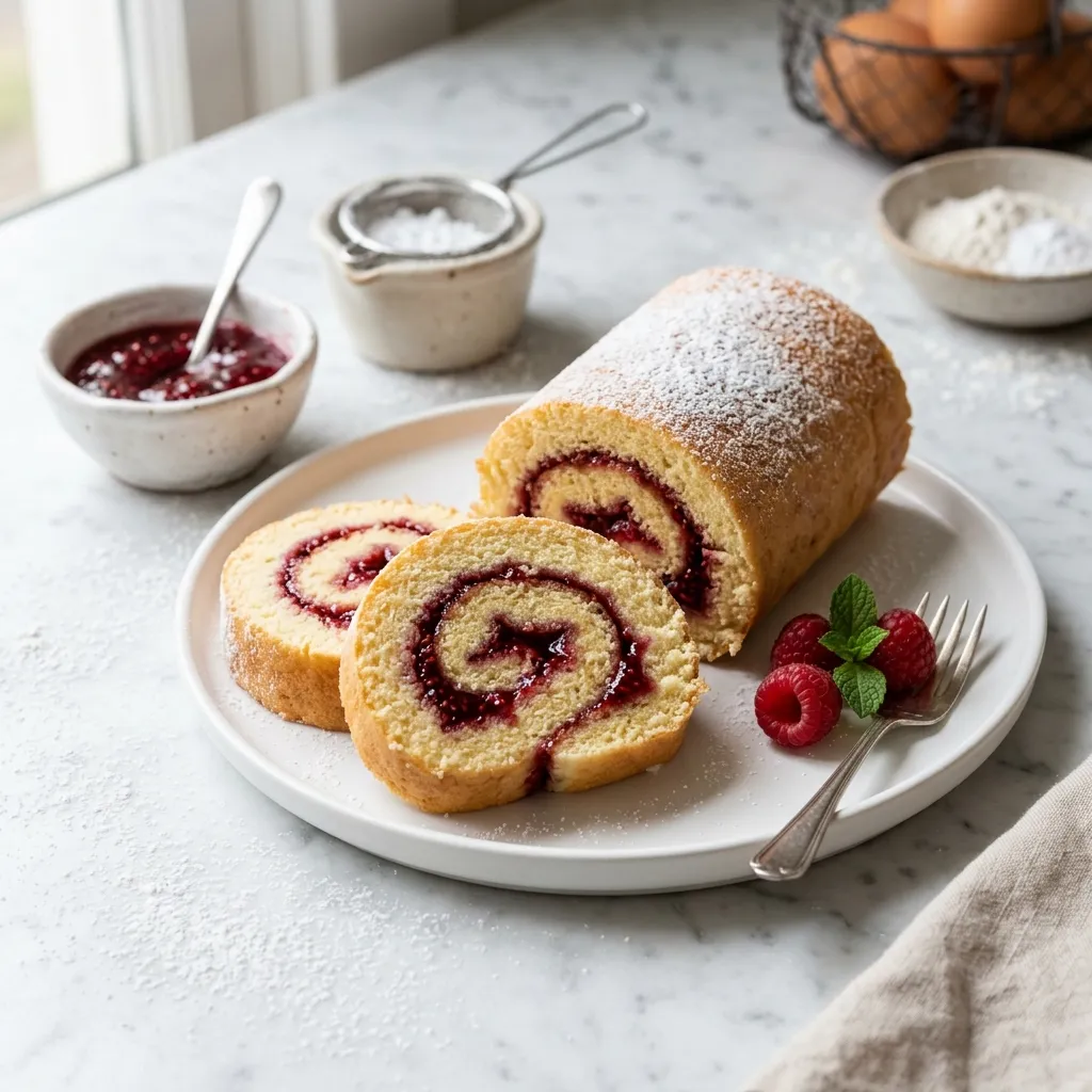 Raspberry Jelly Roll