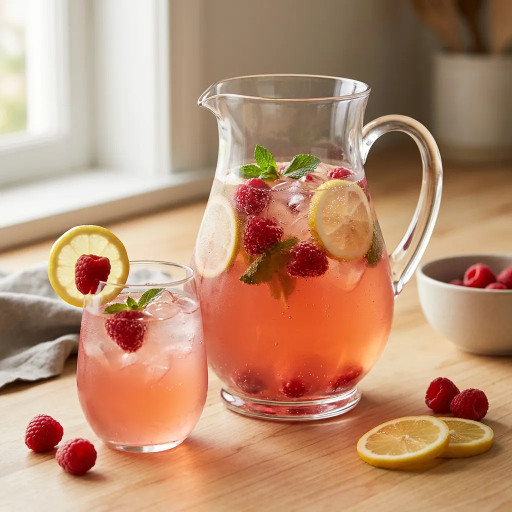 Raspberry Lemonade Sangria