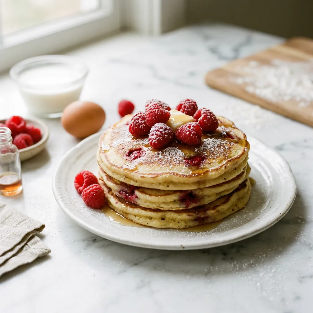 Raspberry Pancakes
