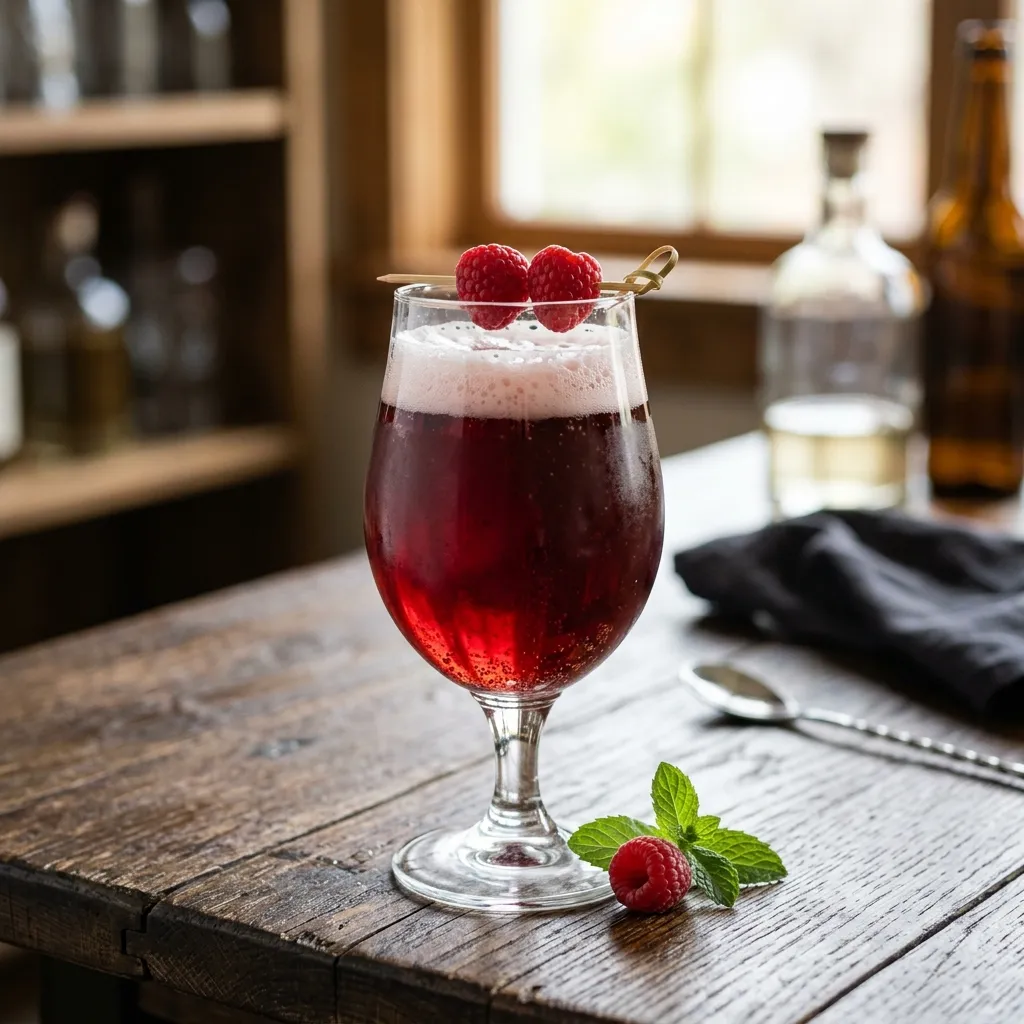 Raspberry Snakebite Recipe
