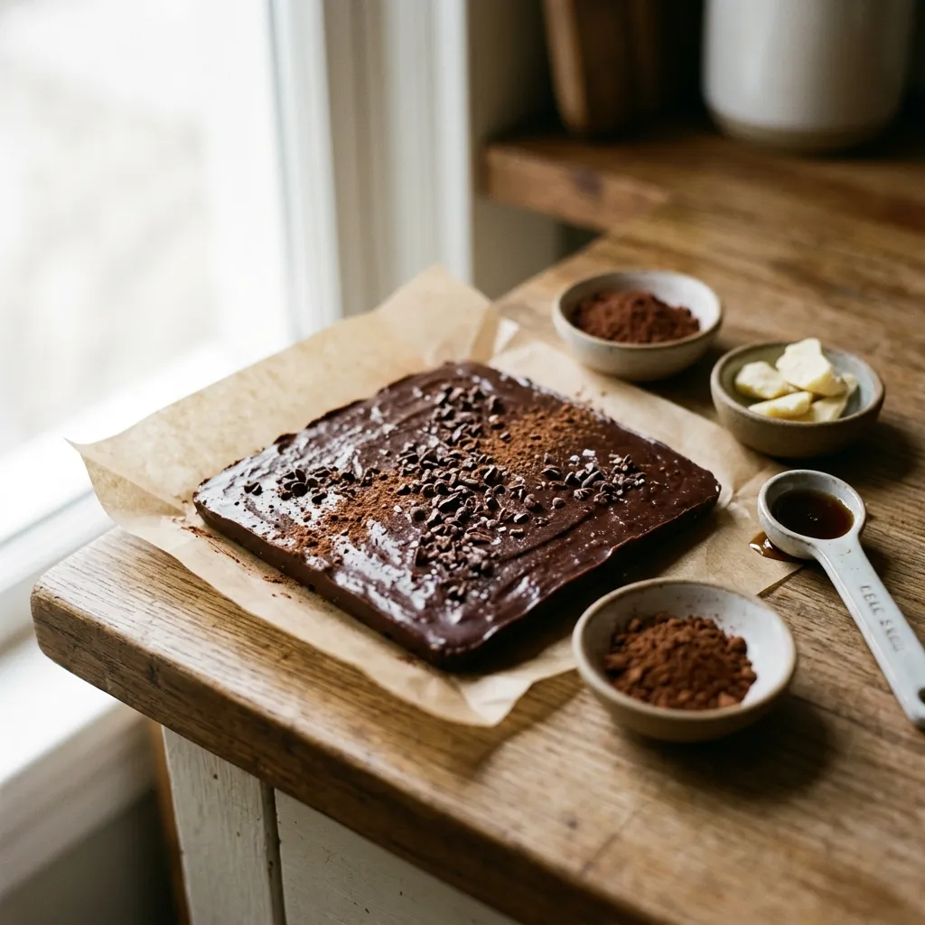 Raw Vegan Chocolate Bars
