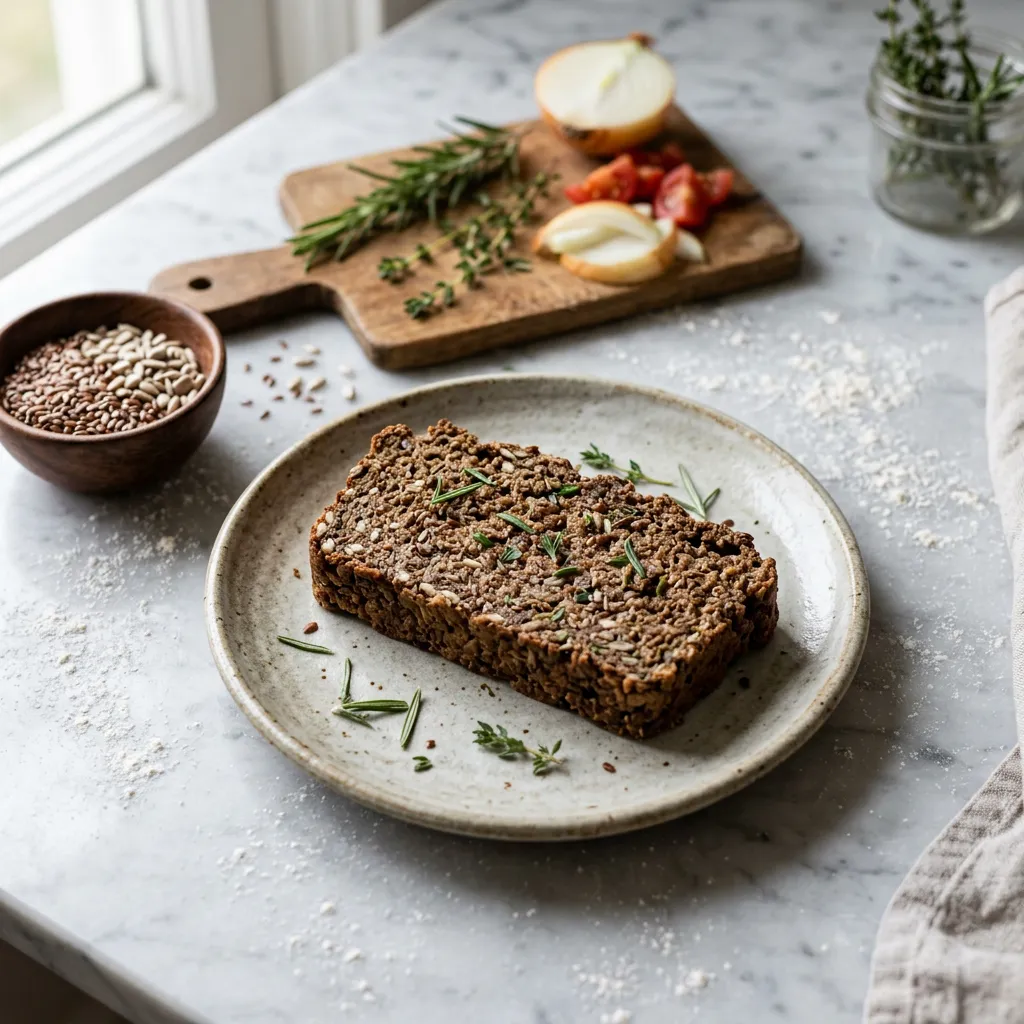 Raw Vegan Flax Seed Bread Recipe