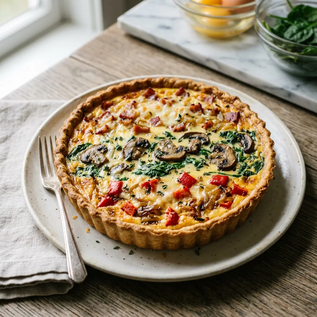 Recipe: Quiche With Three Variations
