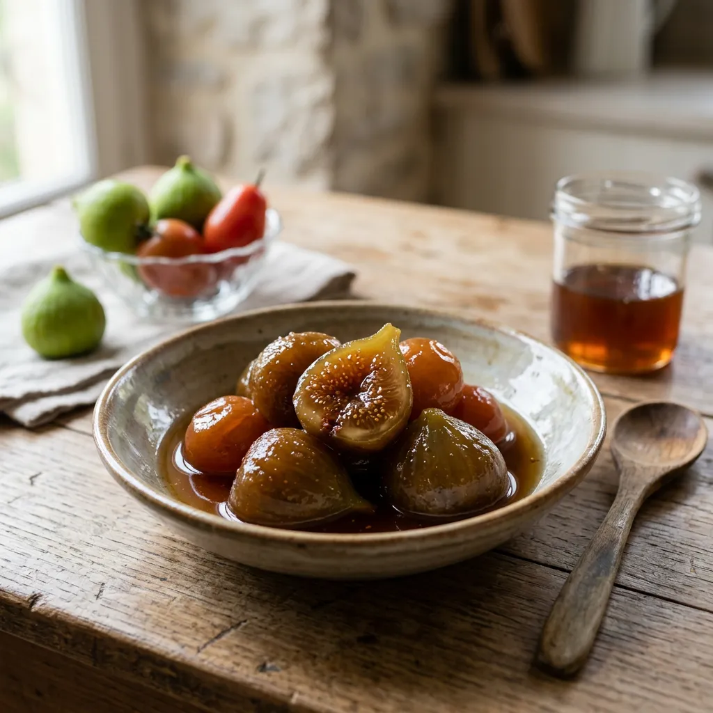 Recipe to Make Perfect Candied Figs, Apricots, or Pear Tomatoes