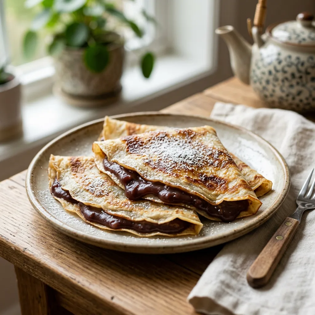 Red Bean Paste Pancakes