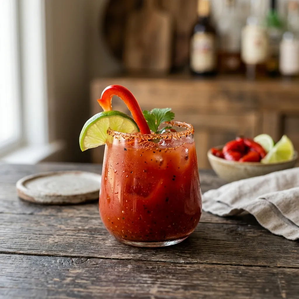 Red Pepper Sangrita Margarita