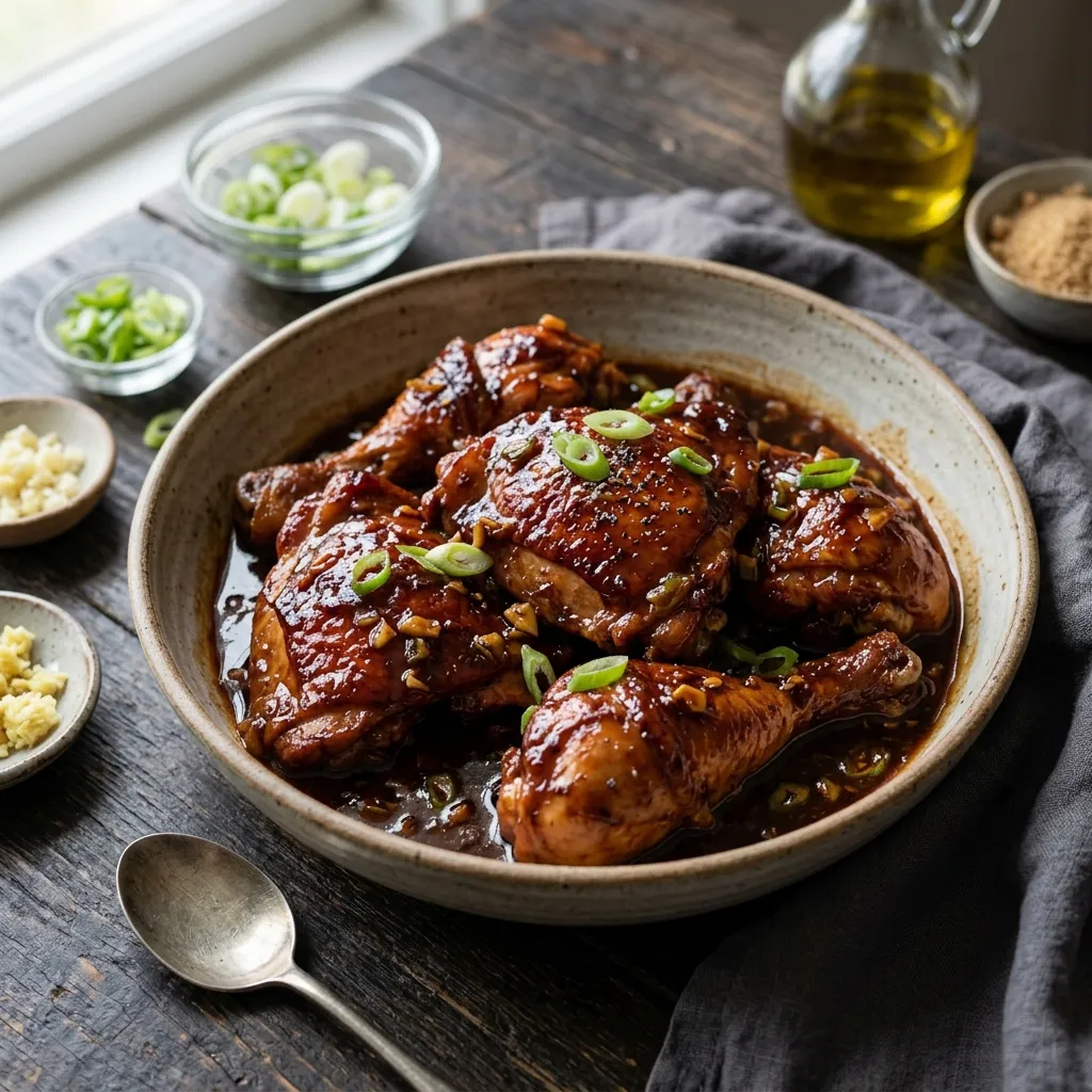 Red Wine and Worcestershire Sauce Chicken Marinade