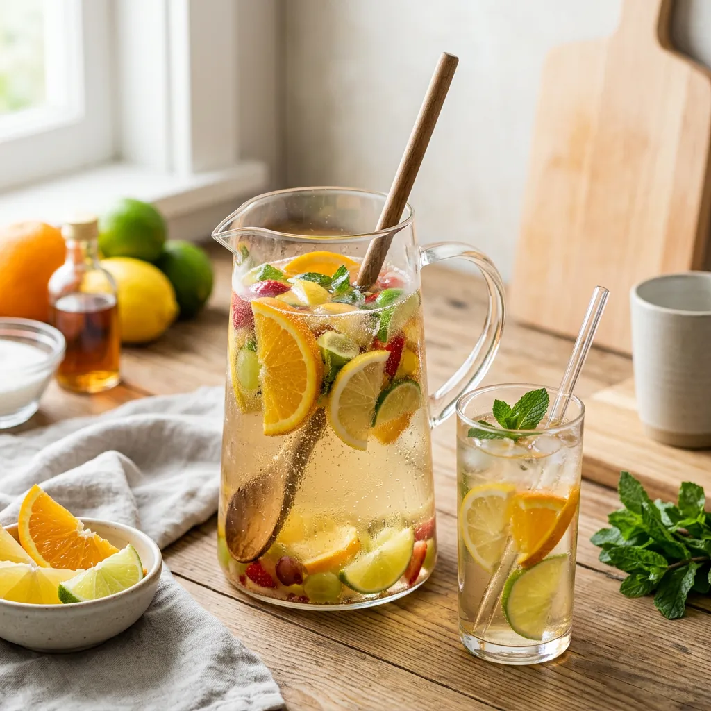 Refreshing White Wine Sangria: A Fruity Twist for Summer