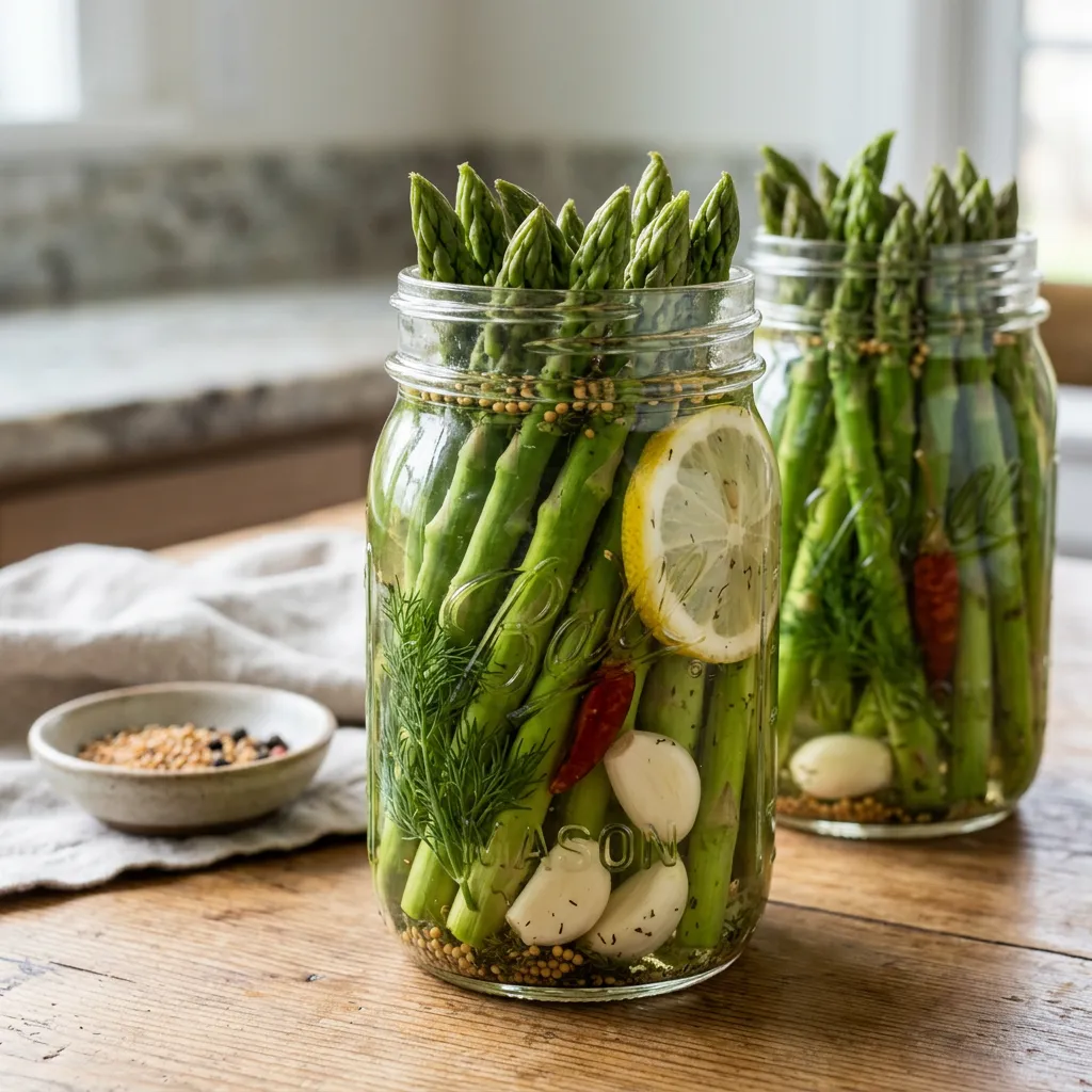 Refrigerator Pickled Asparagus