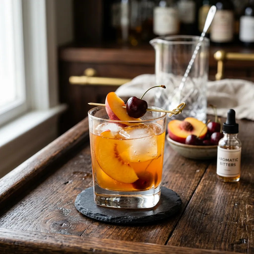 Reposado Old-Fashioned Cocktail