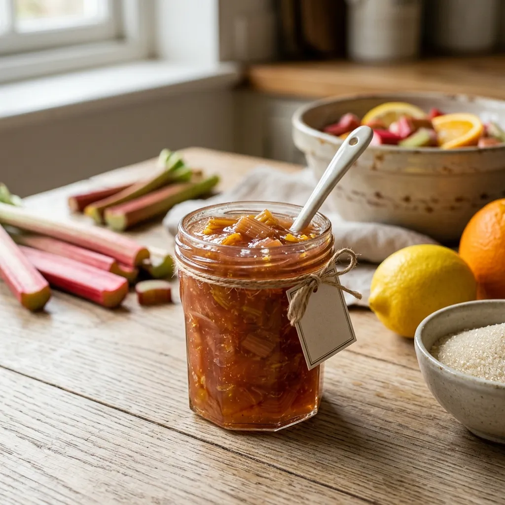 Rhubarb Marmalade