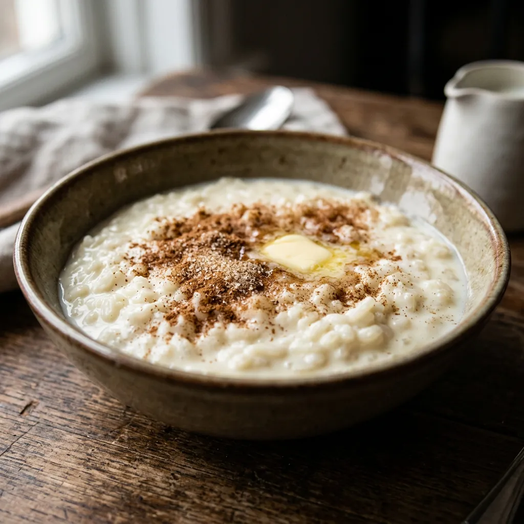 Rice Porridge (Risengrød or Risgrynsgröt)