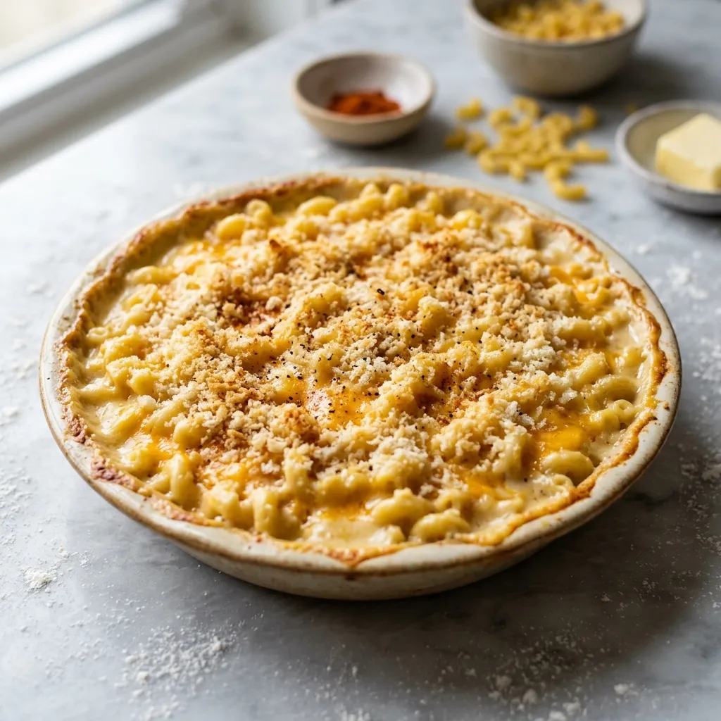Rich and Creamy Baked Macaroni and Cheese