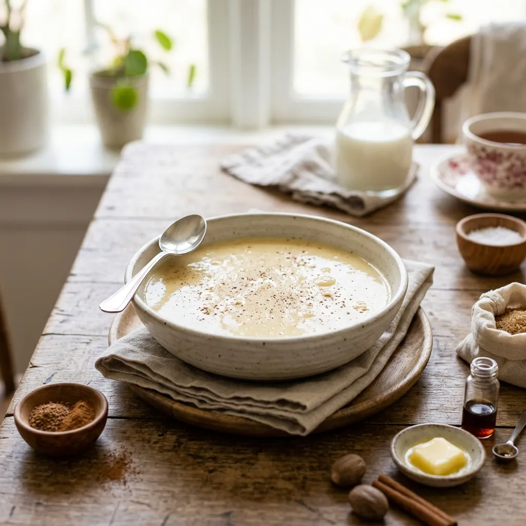 Rich Vanilla Custard Sauce