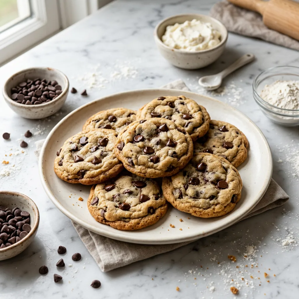 Ricotta Chocolate Chip Cookies