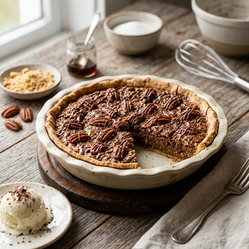 Ritz Cracker Pecan Pie—Mock Pecan Pie