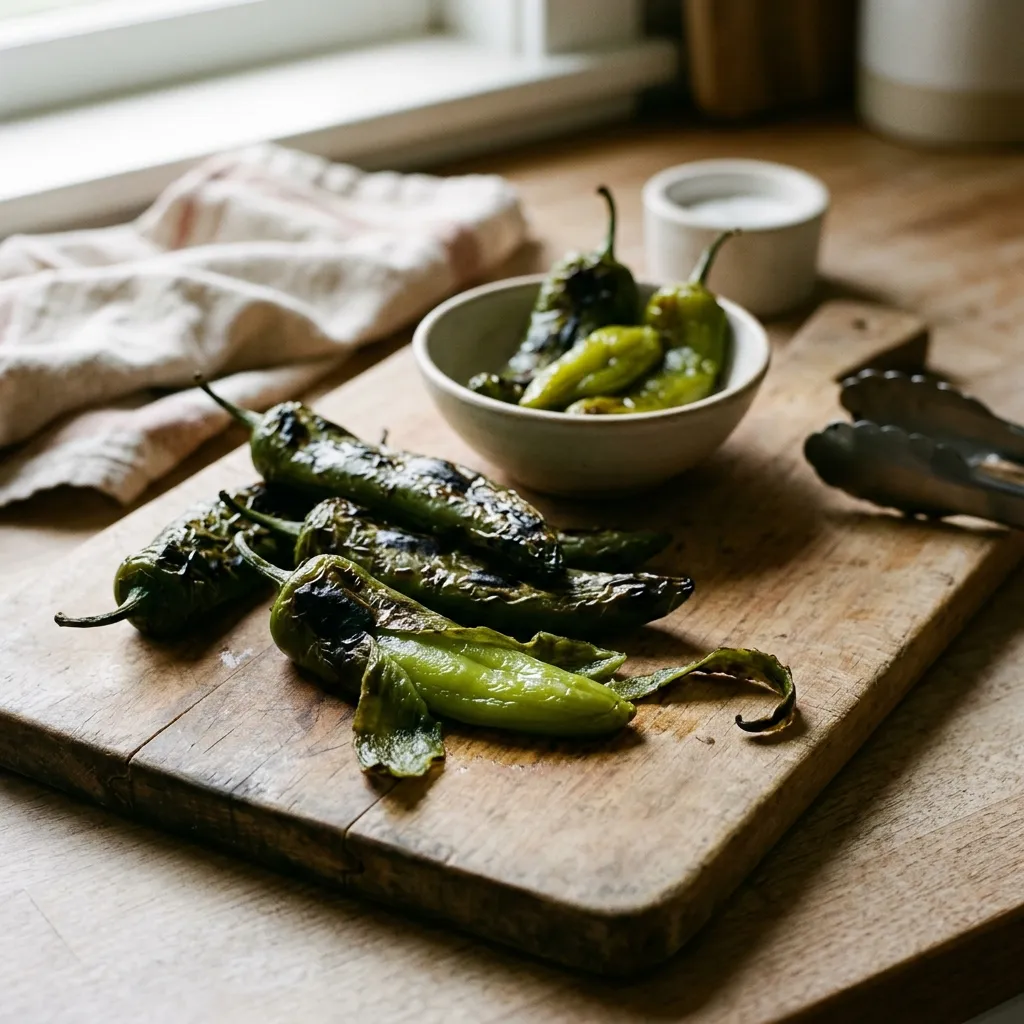 Roasted and Peeled Chile Peppers Recipe